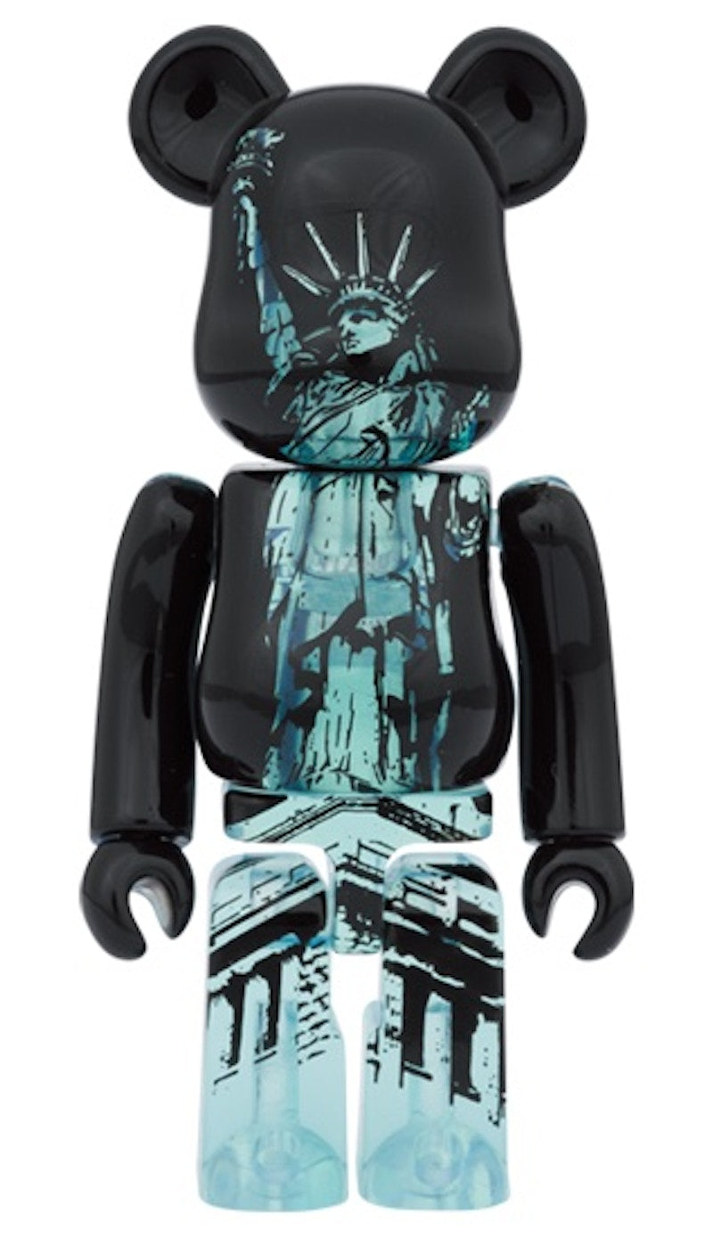 Bearbrick Statue Of Liberty 100% & 400% Set