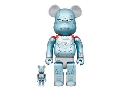 Bearbrick Steel 100% & 400% Set