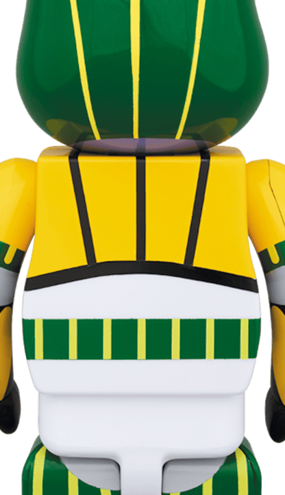 Bearbrick Steel Zeig 400% Green