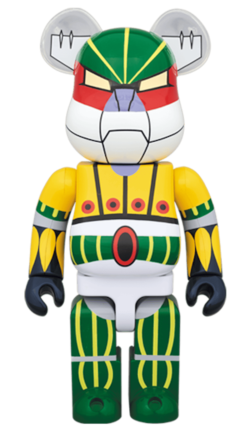 Bearbrick Steel Zeig 400% Green