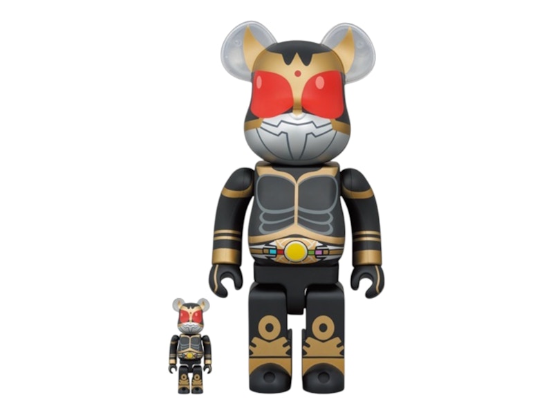 Bearbrick Super Kuuga Exhibition Kamen Rider Kugga Amazing Mighty 100% & 400% Set