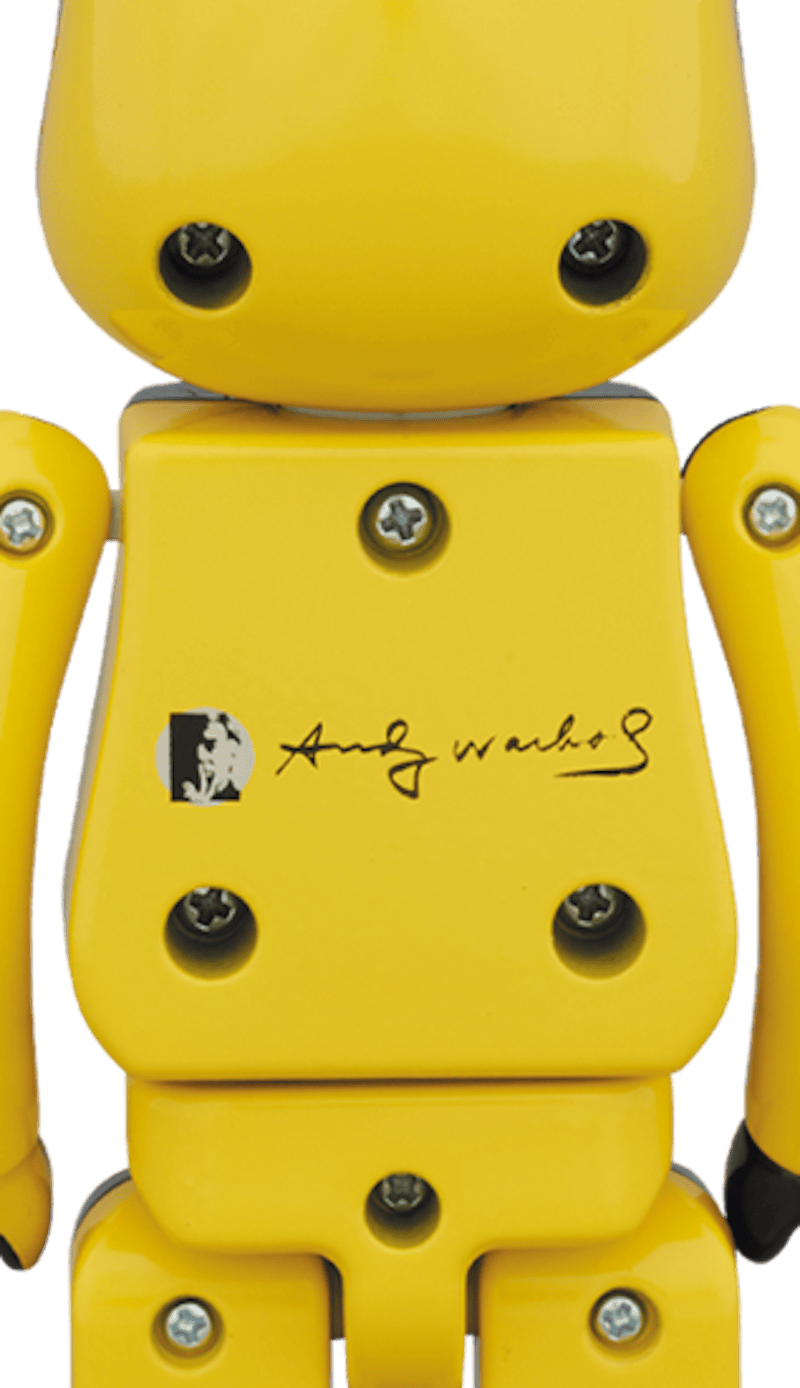 Bearbrick Superalloy Andy Warhol Silk Screen Ver. 200% Multi