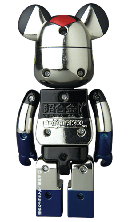 Bearbrick Superalloy Great Mazinger (Plating Version) 200%