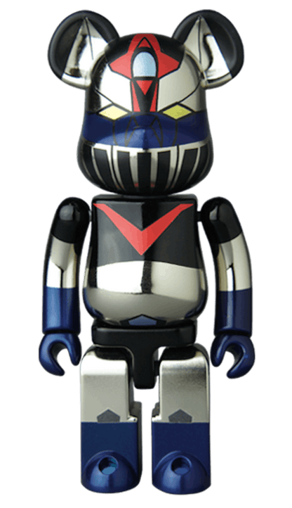 Bearbrick Superalloy Great Mazinger (Plating Version) 200%