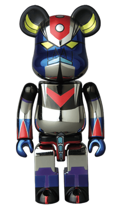 Bearbrick Superalloy Grendizer (Plating Version) 200%