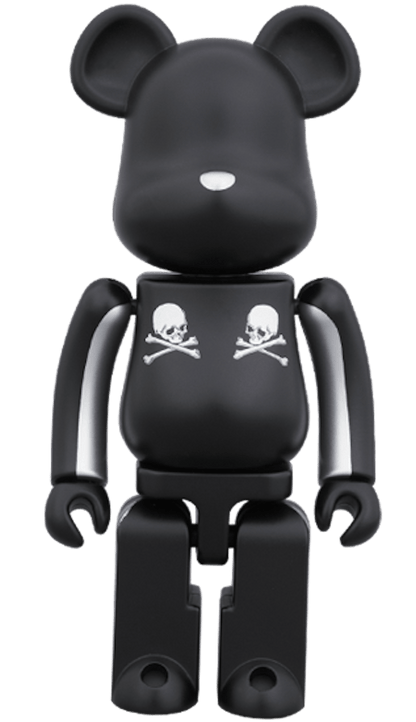 Bearbrick Superalloy Mastermind Japan 2 Pack (Silver Stripe & Chrome Gold) 200% Multi