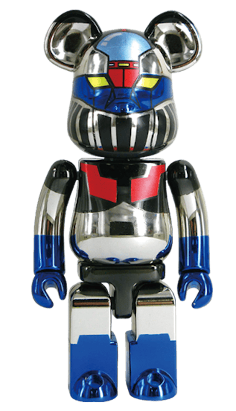 Bearbrick Superalloy Mazinger Z (Plating Version) 200%