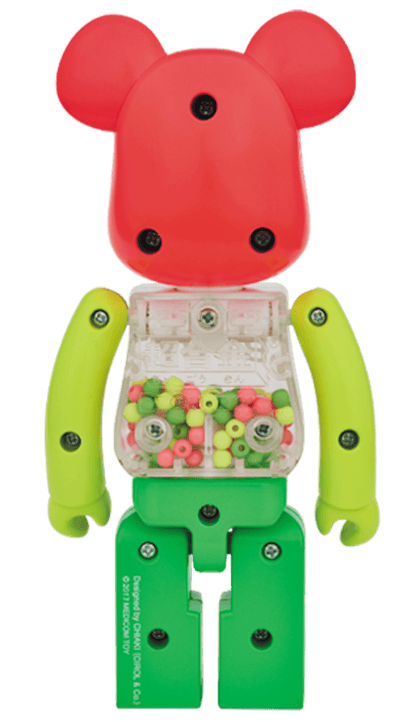 Bearbrick Superalloy My First Bearbrick 200% Neon