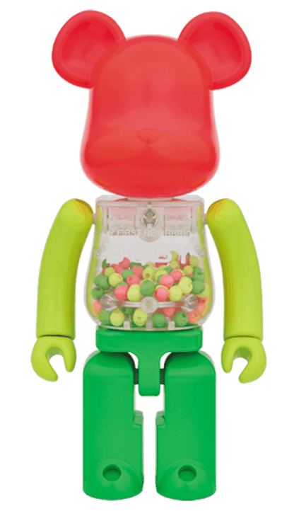 Bearbrick Superalloy My First Bearbrick 200% Neon