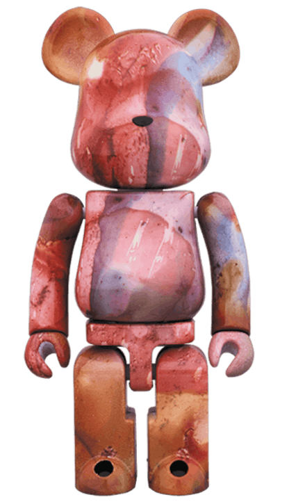 Bearbrick Superalloy Pushead 200% Red