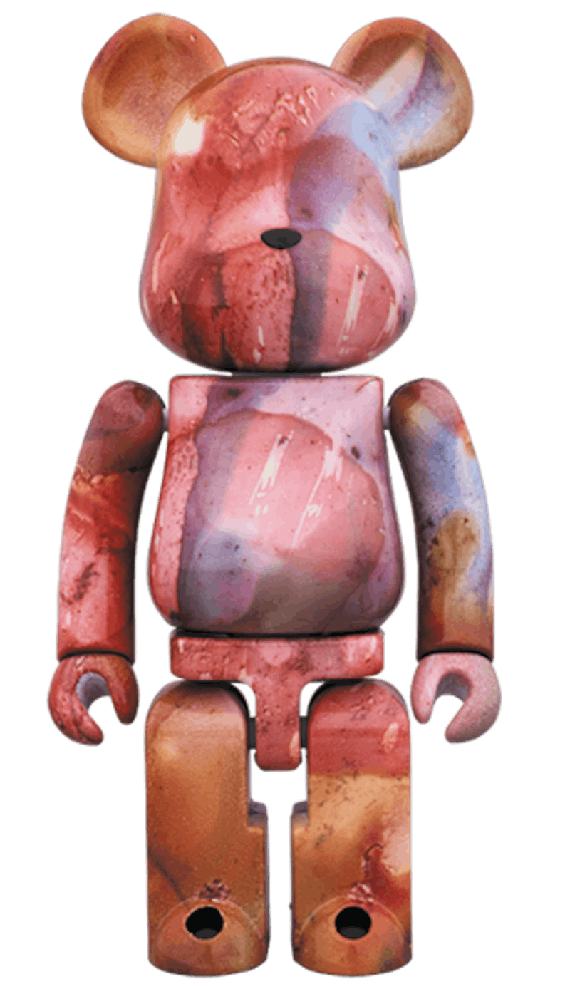 Bearbrick Superalloy Pushead 200% Red