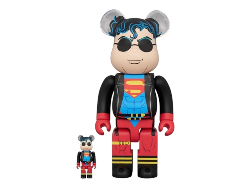 Bearbrick Superboy 100% & 400% Set