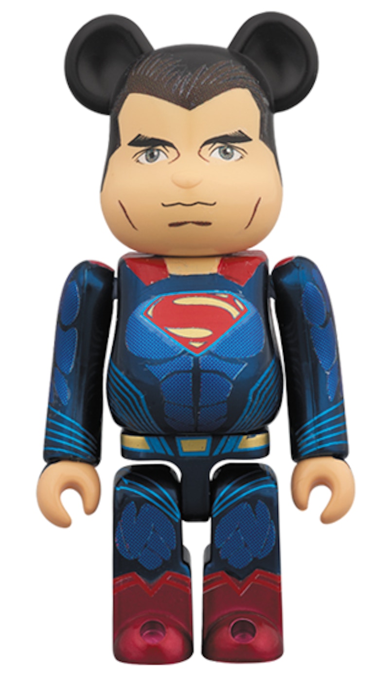 Bearbrick Superman & Batman Armored Ver. 100% Multi