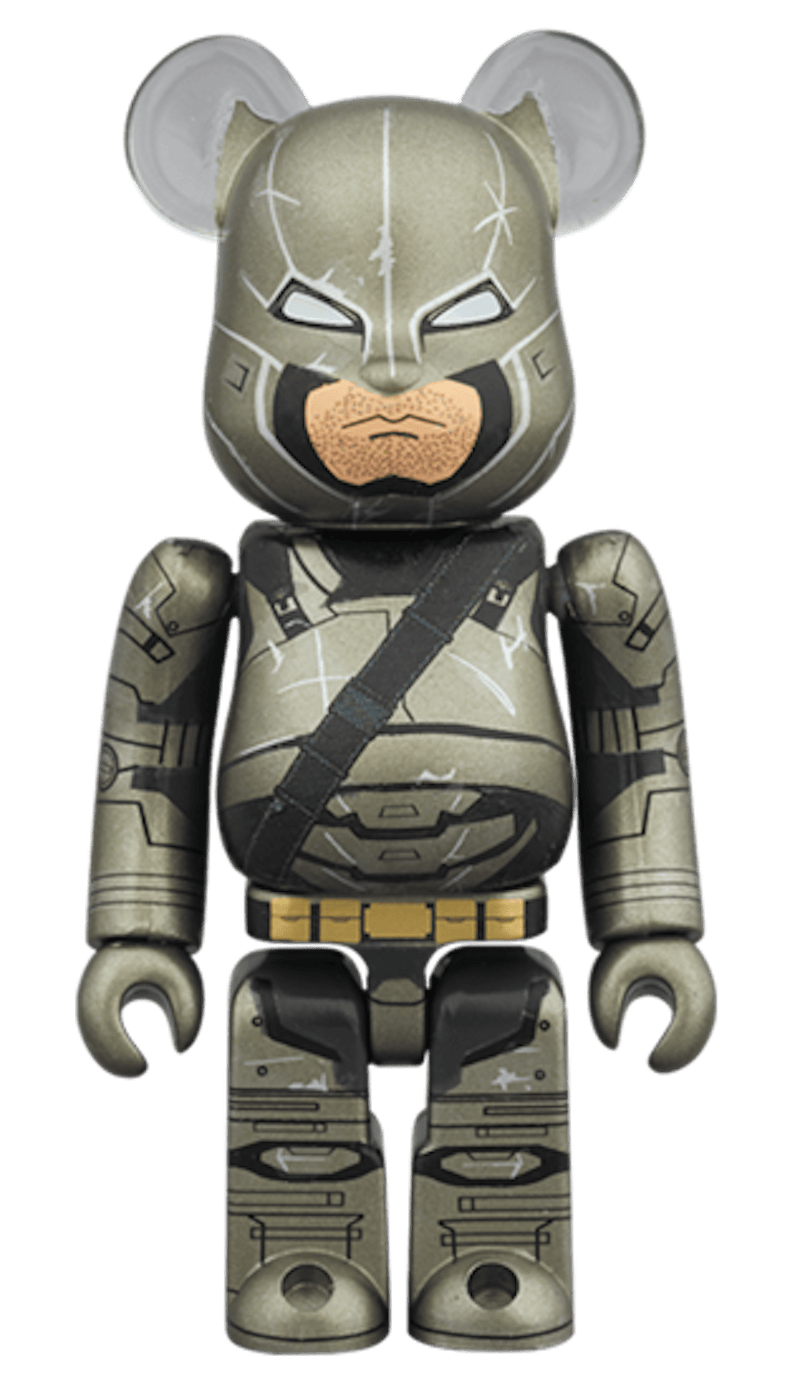 Bearbrick Superman & Batman Armored Ver. 100% Multi