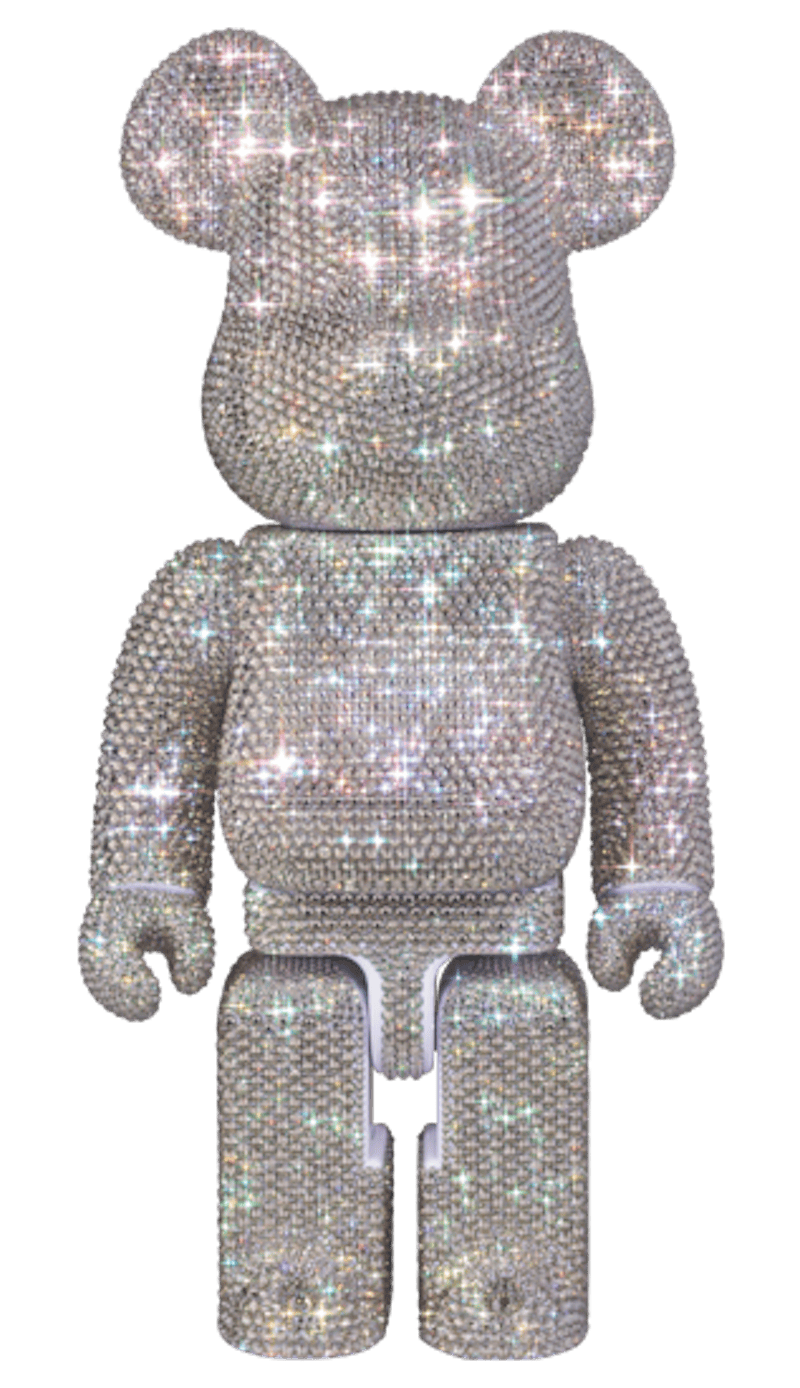 Bearbrick Swarovski 130 Years Anniversary 400%