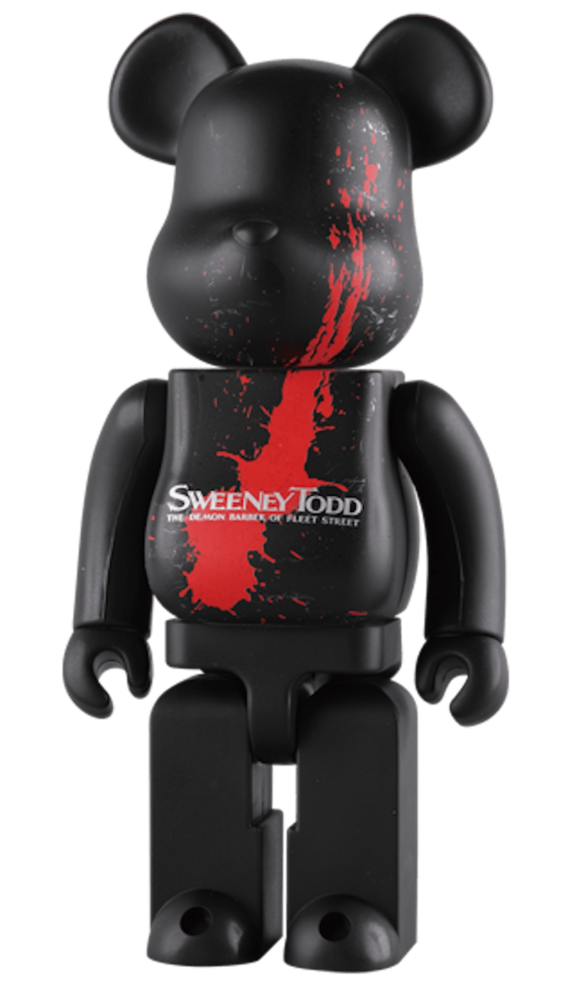 Bearbrick Sweeney Todd 400% Black