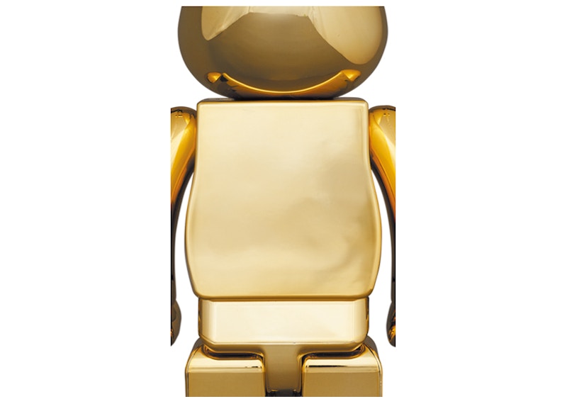Bearbrick Tatsuma Pass 2 400% Gold Plated