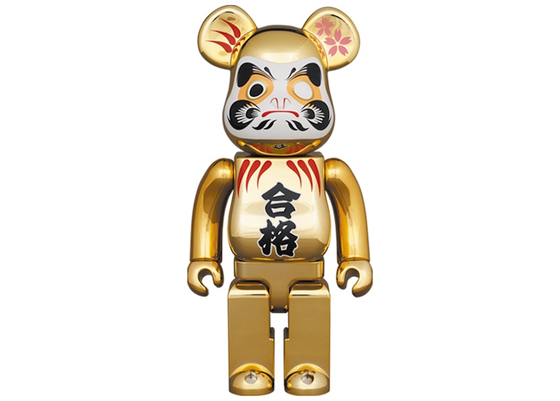 Bearbrick Tatsuma Pass 2 400% Gold Plated
