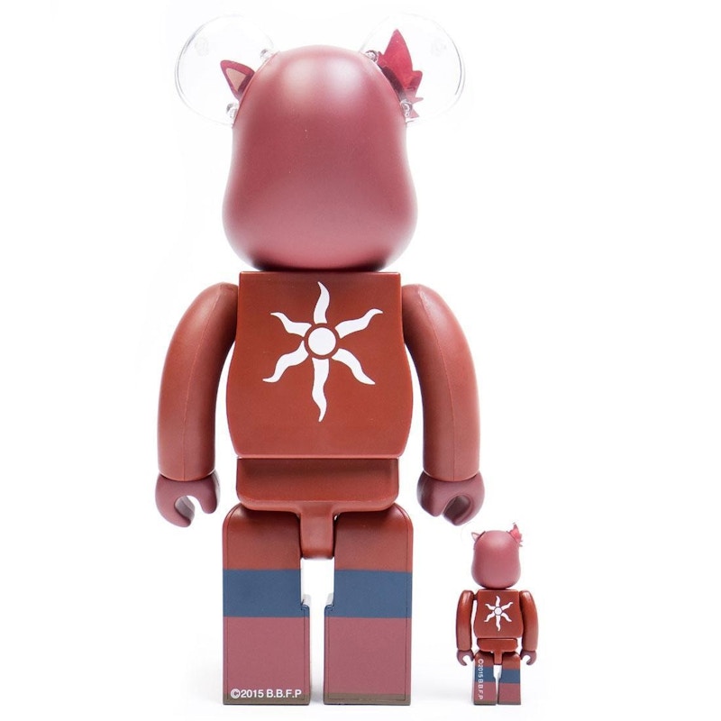 Bearbrick The Boy And The Beast Kumatetsu 100% & 400% Set