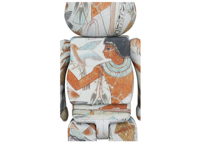 Bearbrick The British Museum (Tomb-Painting of Nebamun) 100% & 400% Set