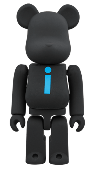 Bearbrick The Conveni (Letter I) 100% Black
