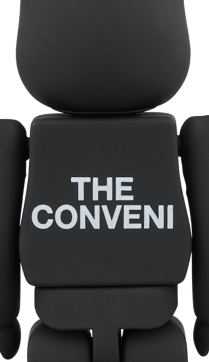 Bearbrick The Conveni (Letter N Red) 100% Black