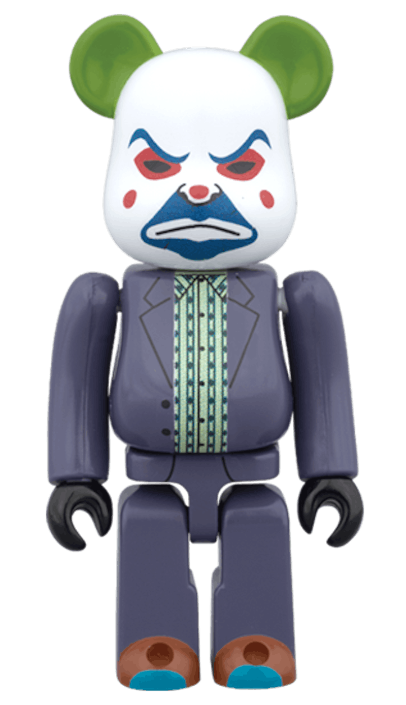 Bearbrick The Joker (Bank Robber Ver.) 100% Purple