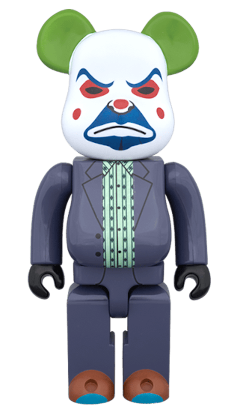 Bearbrick The Joker (Bank Robber Ver.) 400% Purple