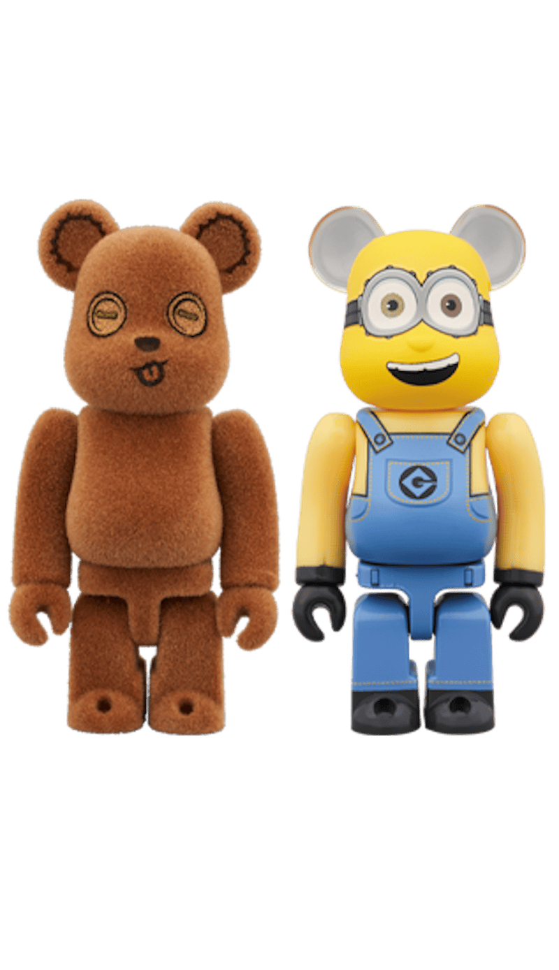 Bearbrick Tim & Bob 100% Set