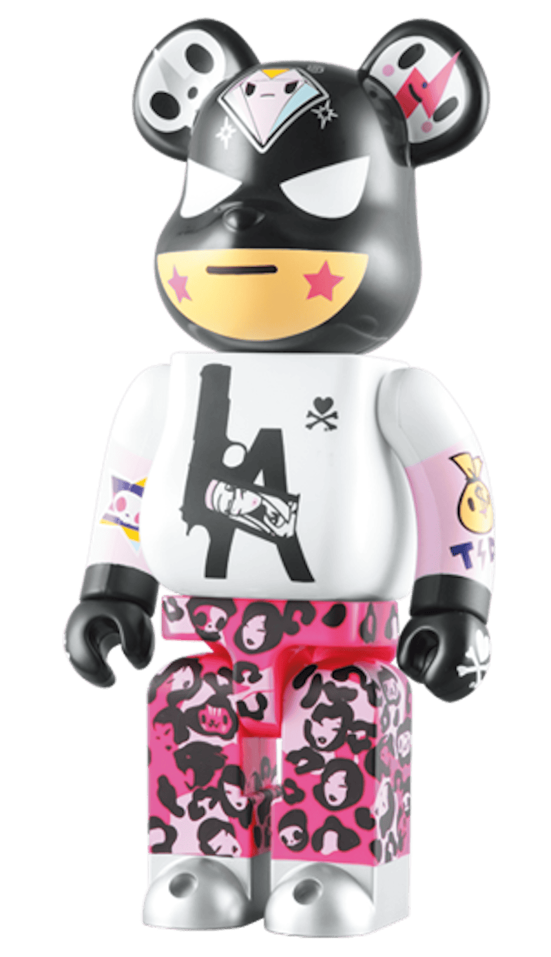 Bearbrick Tokidoki 2nd 400% Multi