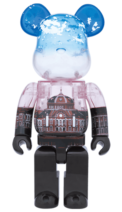 Bearbrick Tokyo Station Marunouchi Station Building Model 400% Multi