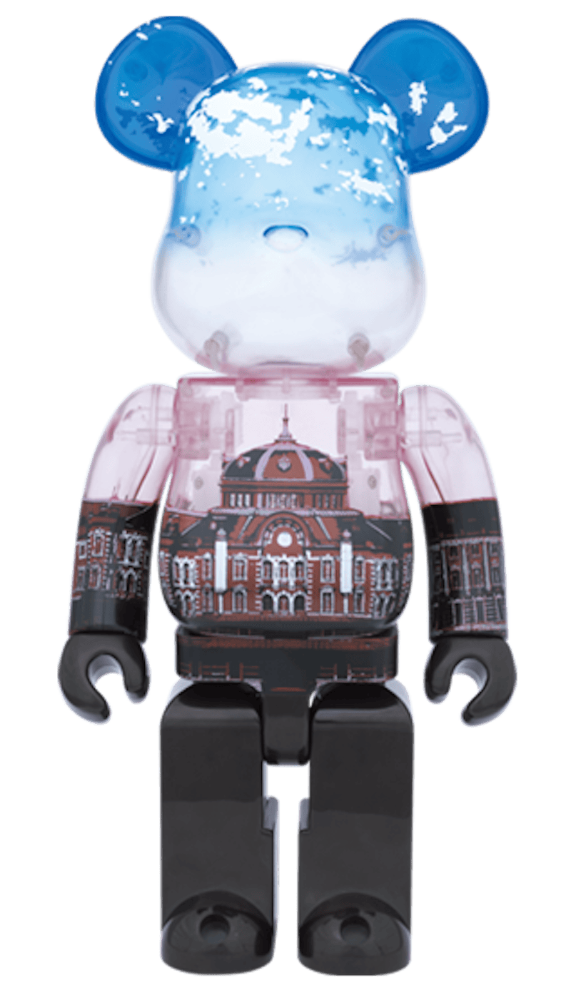 Bearbrick Tokyo Station Marunouchi Station Building Model 400% Multi