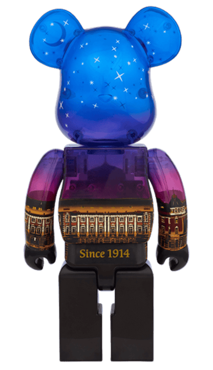 Bearbrick Tokyo Station Marunouchi Station Building Model Night Ver. 400% Multi
