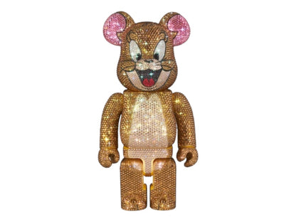 Bearbrick Tom and Jerry Crystal Decorate Jerry Classic 400%