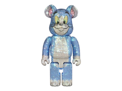 Bearbrick Tom and Jerry Crystal Decorate Tom Classic 400%