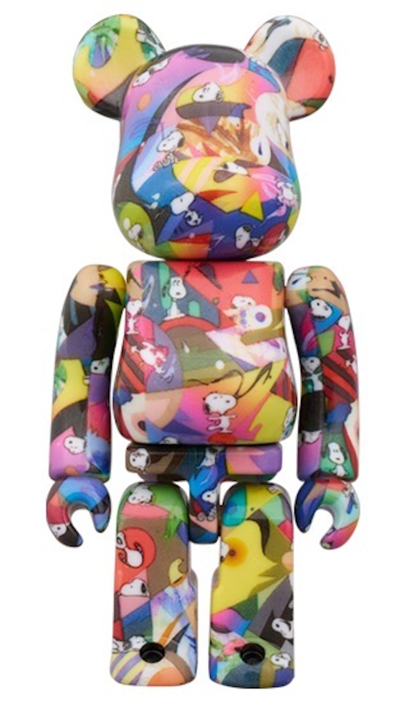 Bearbrick Tomokazu Matsuyama x Peanuts 100% & 400% Set