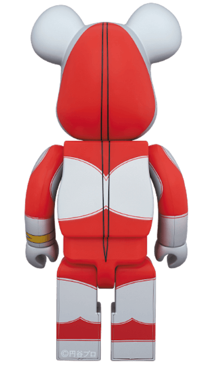 Bearbrick Ultraman Jack 400% Red/Grey