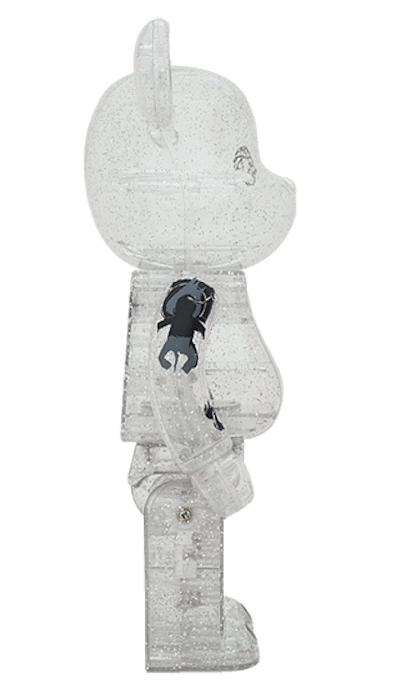 Bearbrick Unkle (Clear) 400% Translucent