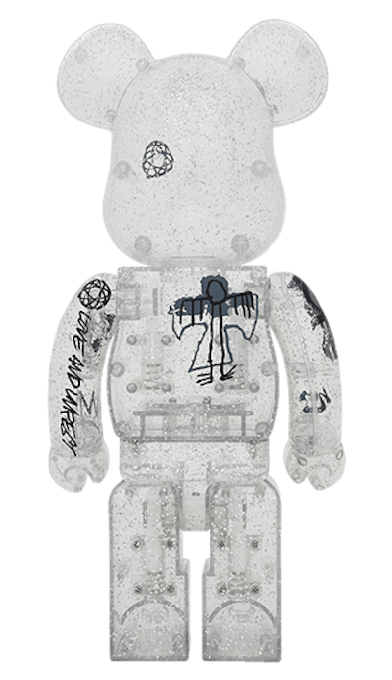 Bearbrick Unkle (Clear) 400% Translucent