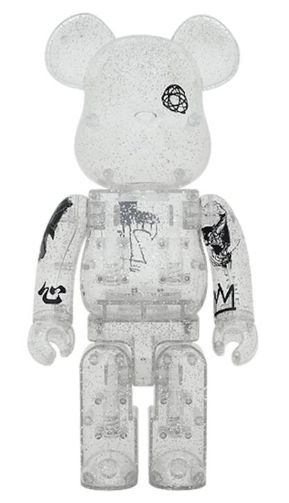 Bearbrick Unkle (Clear) 400% Translucent