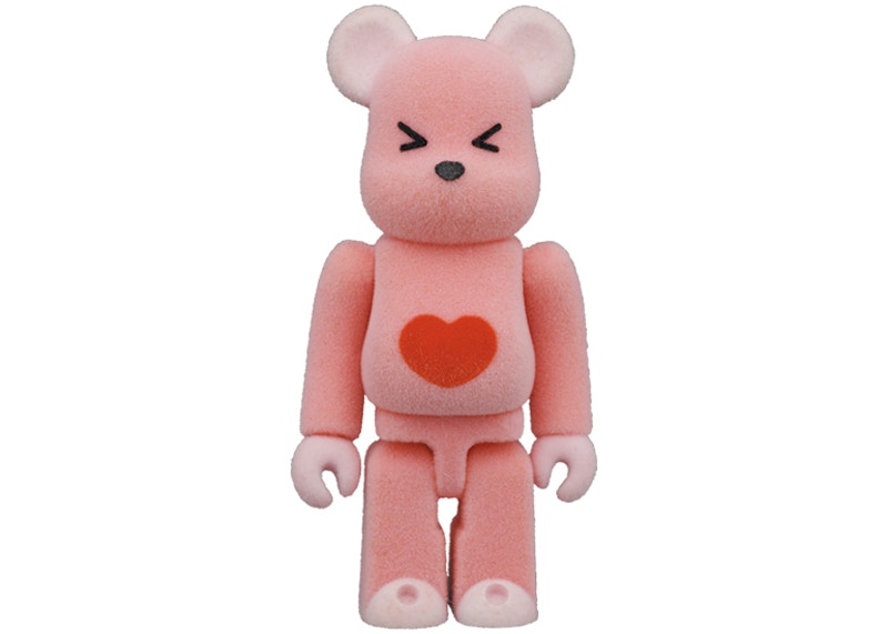 Bearbrick Valmuer (Poppies) 100% & 400% Set Pink