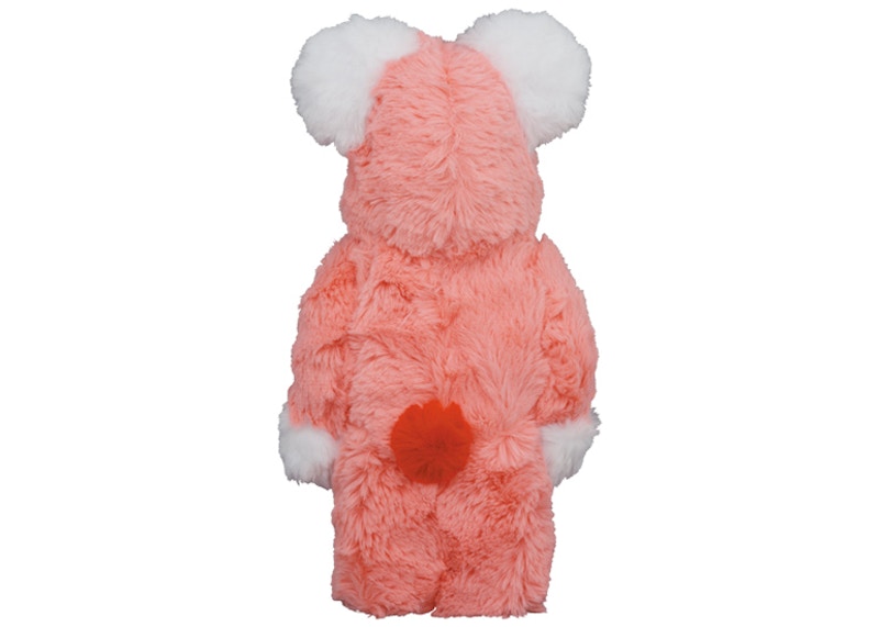 Bearbrick Valmuer (Poppies) 100% & 400% Set Pink