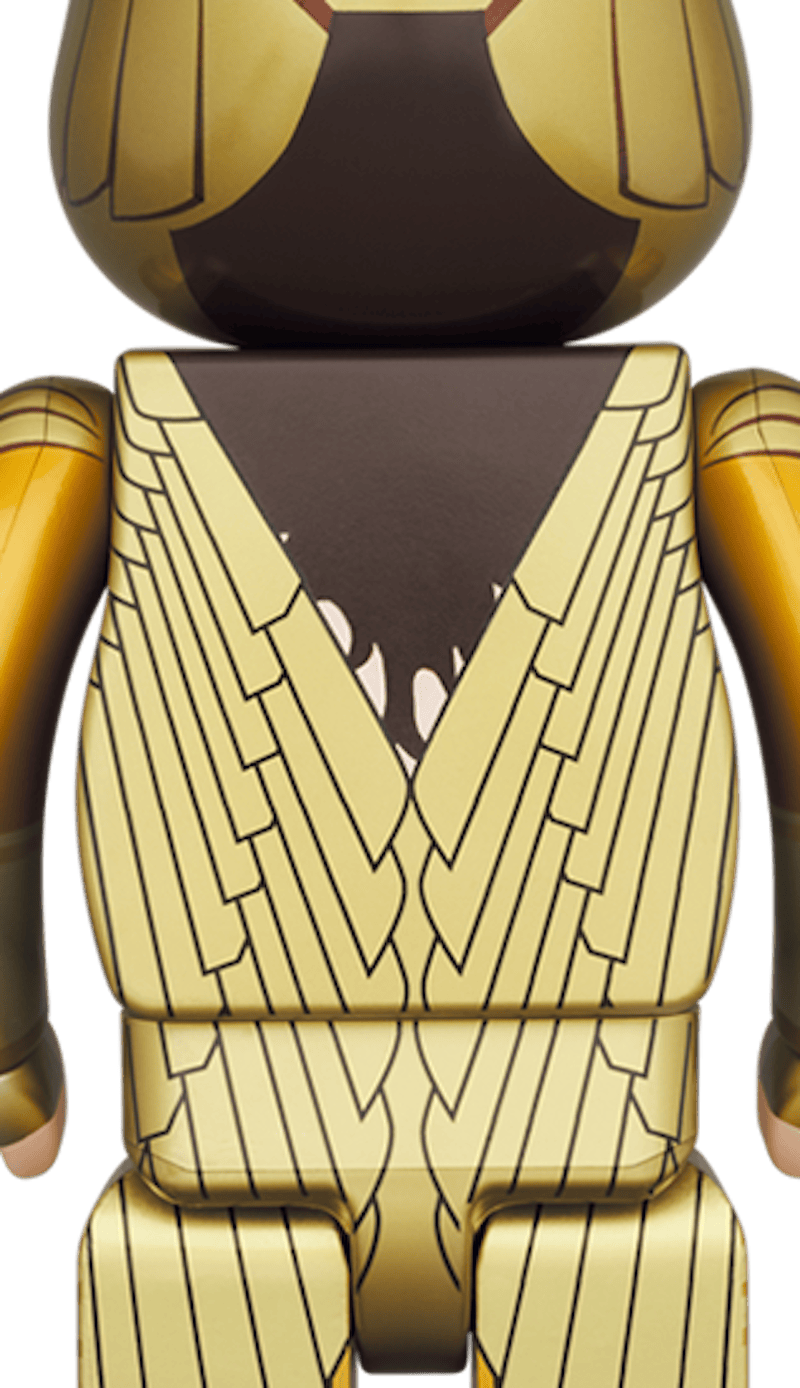 Bearbrick WONDER WOMAN GOLDEN ARMOR 400%