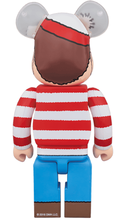 Bearbrick Wally 400% Red/White