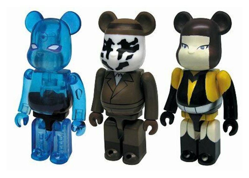 Bearbrick Watchmen Set B 100% (set of 3) Multi