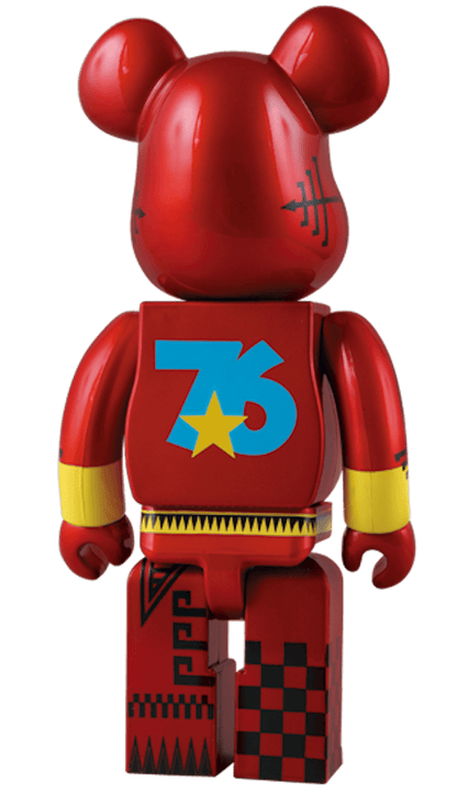 Bearbrick Whiz 400% Red