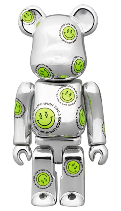 Bearbrick Wish You A Good Life Nickthereal 100% & 400% Set