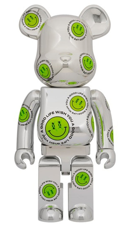 Bearbrick Wish You A Good Life Nickthereal 1000%