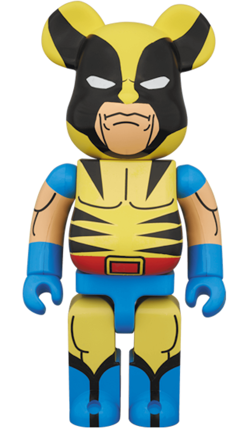Bearbrick Wolverine 400% Yellow