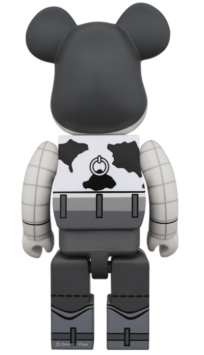 Bearbrick Woody B&W Ver. 400% Black